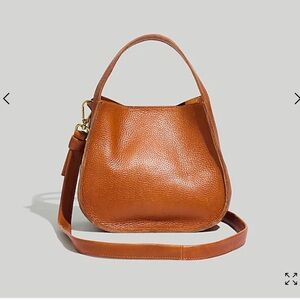 Madewell Sydney Crossbody Bag in Burnished Caramel